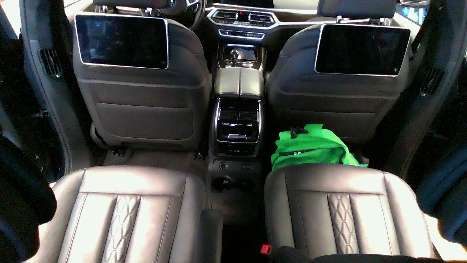 HSV-rotated frame — the same jacket re-tinted green.